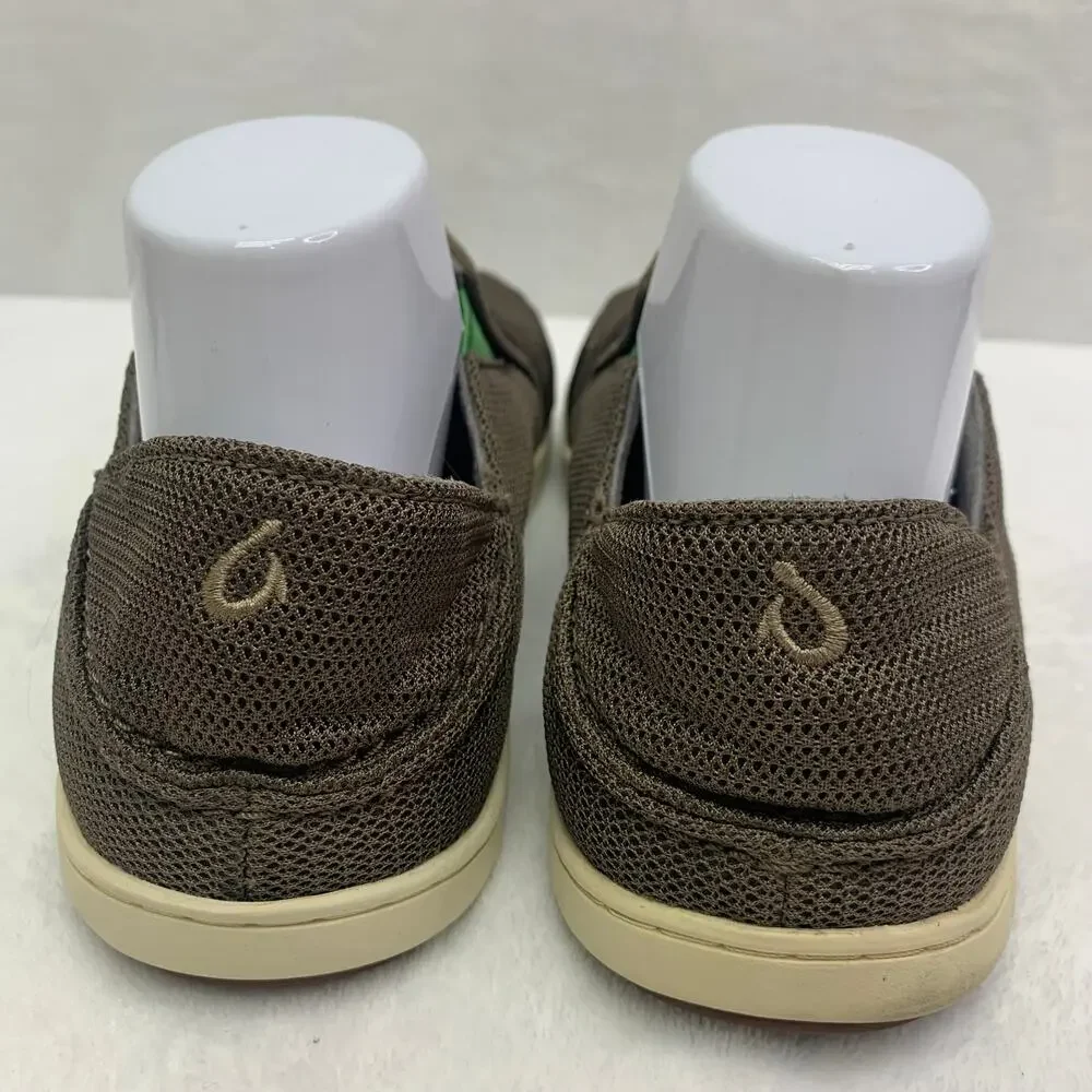OluKai Mens 8.5 Nohea Mesh Sneakers Slip On Comfort Shoes Collapsible Heel Water